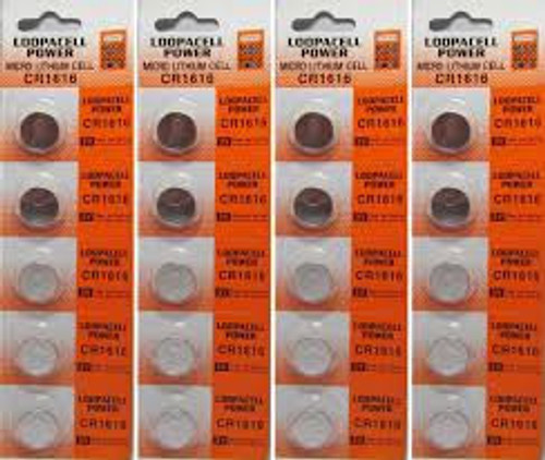  BBW CR1616 3V Lithium Coin Battery 20 Pack + FREE SHIPPING! 