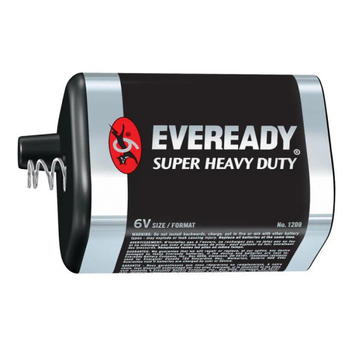 Eveready 6V Heavy Duty Spring Top Lantern Battery + FREE SHIPPING