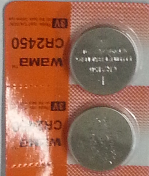 BBW CR2450 3V Lithium Coin Battery 2 Pack - FREE SHIPPING