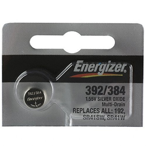 Energizer 384/392 - SR41SW Silver Oxide Button Battery 1.55V - 2 Pack FREE SHIPPING