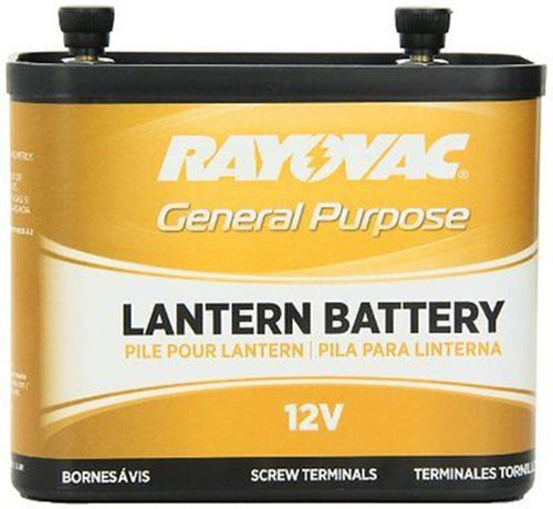 Rayovac 926 12V Alkaline Lantern Battery with Screw Terminals FREE SHIPPING