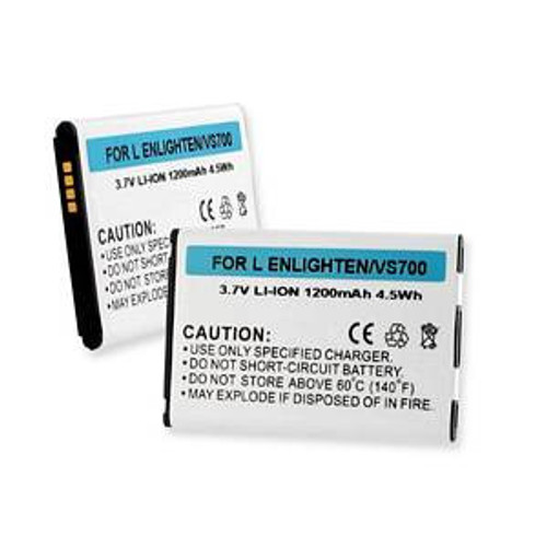 BBW LG ENLIGHTEN / VS700 3.7V 1200mAh LI-ION BATTERY FREE SHIPPING