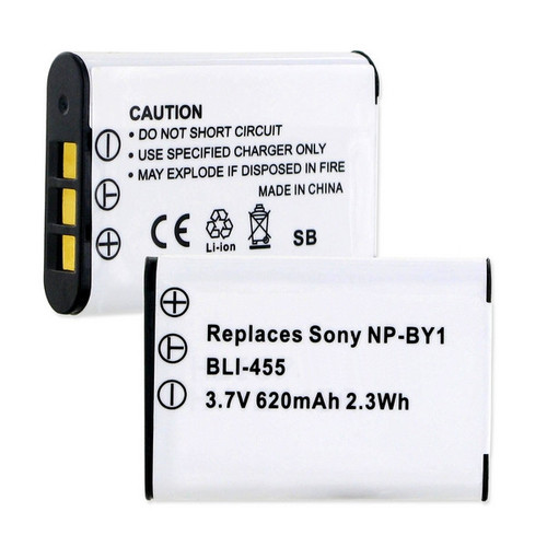 Sony Murata SONY Murata NP-BY1 3.7V 620MAH LI-ION FREE SHIPPING