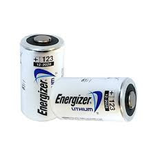 Energizer 2 Pieces Energizer Lithium CR123 3V Lithium Batteries FREE SHIPPING