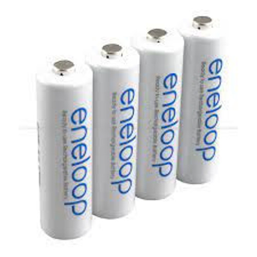  Panasonic eneloop AAA Rechargeable Ni-MH Batteries 800mAh 4-Pack 