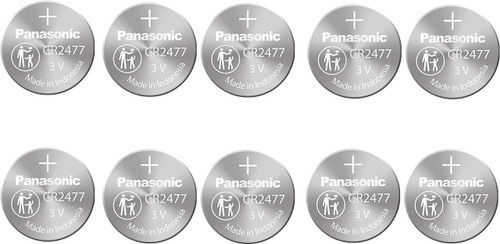  Panasonic CR2477 Coin Battery - 10 Pack + FREE SHIPPING! 