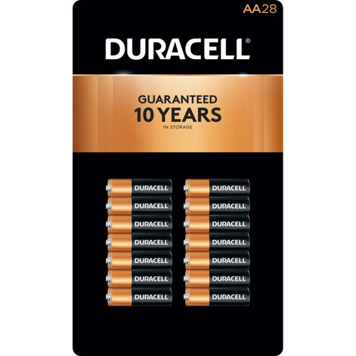 Duracell Coppertop Power Boost AA Alkaline Batteries 2 X 28 Packs Duracell Coppertop Power Boost AA Alkaline Batteries 2 X 28 Packs