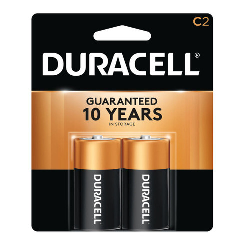 Duracell Coppertop  C Alkaline Batteries 2 Pack