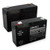 Rhino Sealed Lead Acid Battery 6V 12Ah w/wide terminals