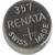 Renata 357/303 - SR44 Silver Oxide Button Battery 1.55V - 10 Pack FREE SHIPPING