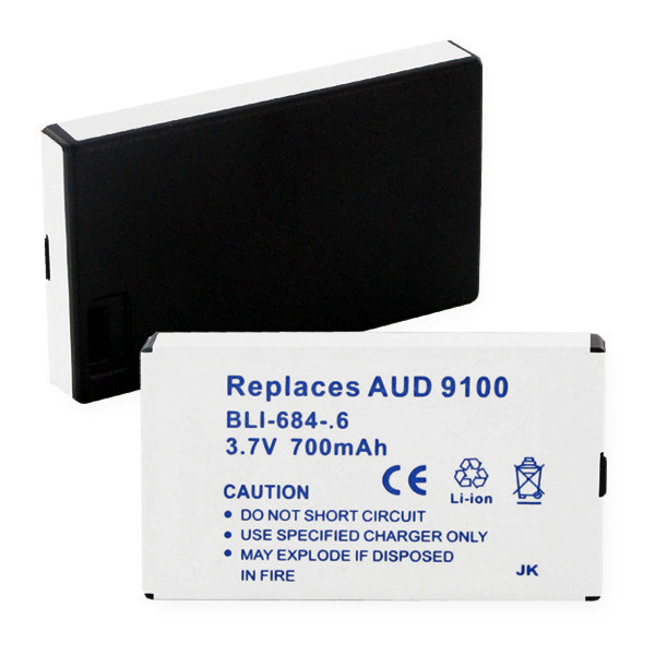 BBW AUDVX CDM-9100 LI-ION 700mAh Cellular Battery