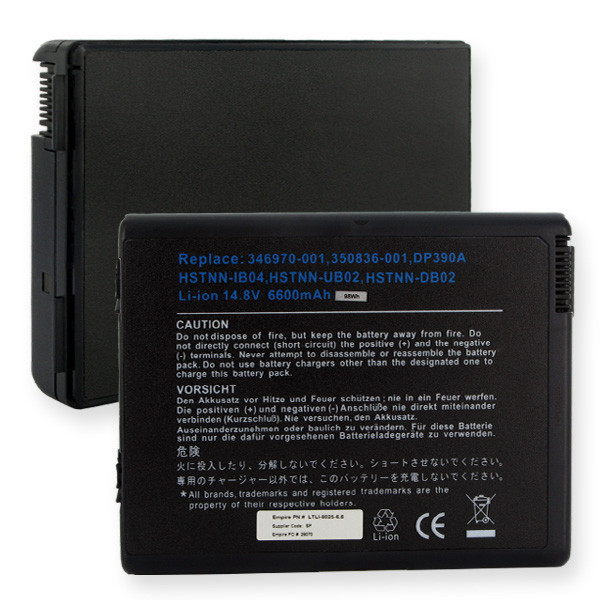 BBW HP 14.8V 6600mAh Li-ION Laptop Battery