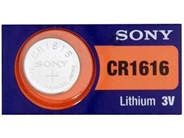 Sony Murata CR1616 3V Lithium Coin Battery - 100 Pack FREE SHIPPING