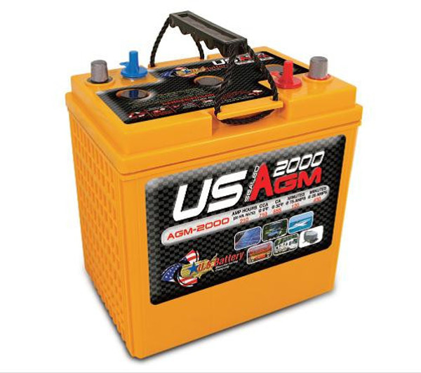 Deep Cycle AGM 213AH 6 Volt Battery