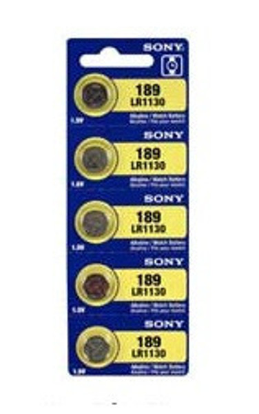 Sony Murata LR1130 Alkaline Button Watch Battery 1.5V - 50 Pack FREE SHIPPING
