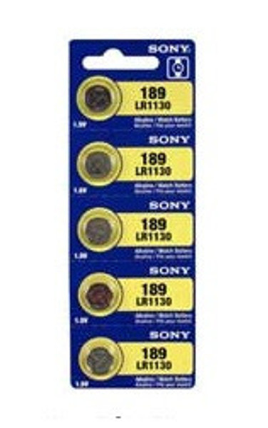 Sony Murata LR1130 Alkaline Button Watch Battery 1.5V - 100 Pack FREE SHIPPING