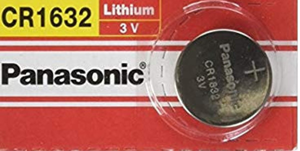  Panasonic CR1632 3V Lithium Coin Battery - 50 Pack + FREE SHIPPING! 