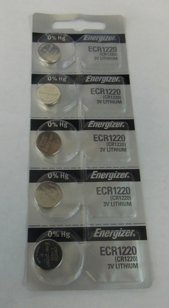 Energizer CR1220 3V Lithium Coin Battery - 200 Pack FREE SHIPPING