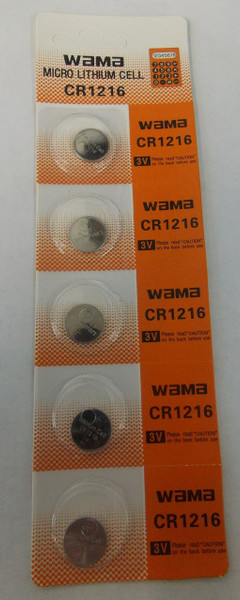 BBW CR1216 3V Lithium Coin Battery 200 Pack FREE SHIPPING