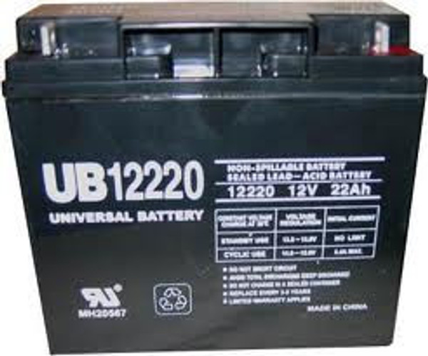 UB12220 12 Volt 22 AMP SLA/AGM Battery