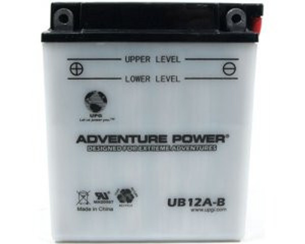 YB12A-B 12 Volt 12 Amp Hrs Conventional Power Sport Battery