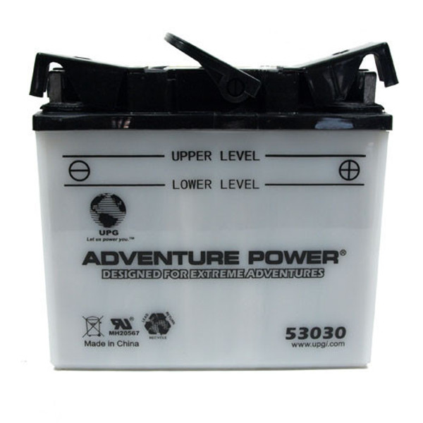 53030 12 Volt 30 Amp Hrs Conventional Power Sport Battery