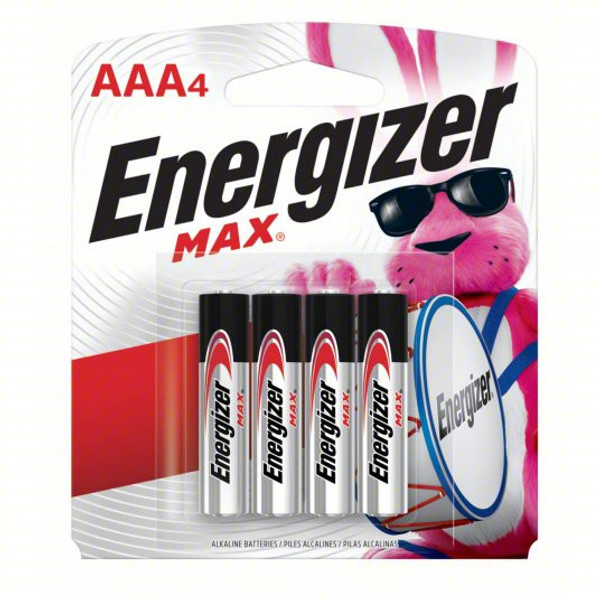  Energizer Max AAA - 4 Pack Retail 