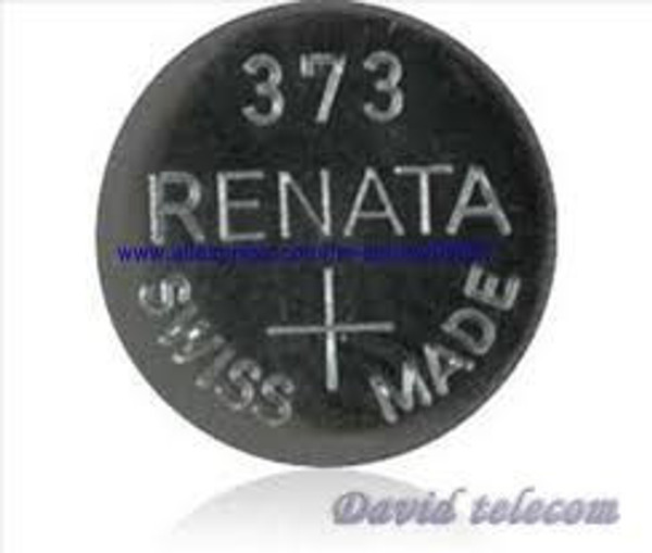 Renata 373 - SR916 Silver Oxide Button Battery 1.55V - 10 Pack FREE SHIPPING