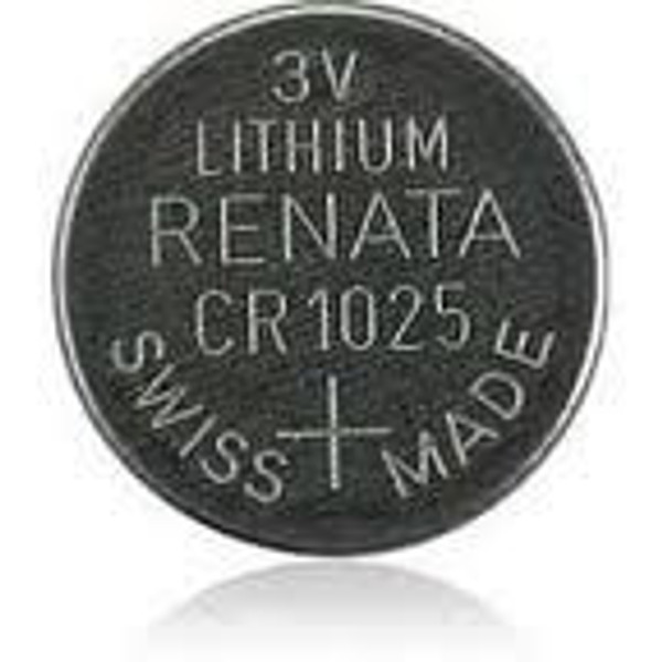 Renata CR1025 3V Lithium Coin Battery 25 Pack FREE SHIPPING