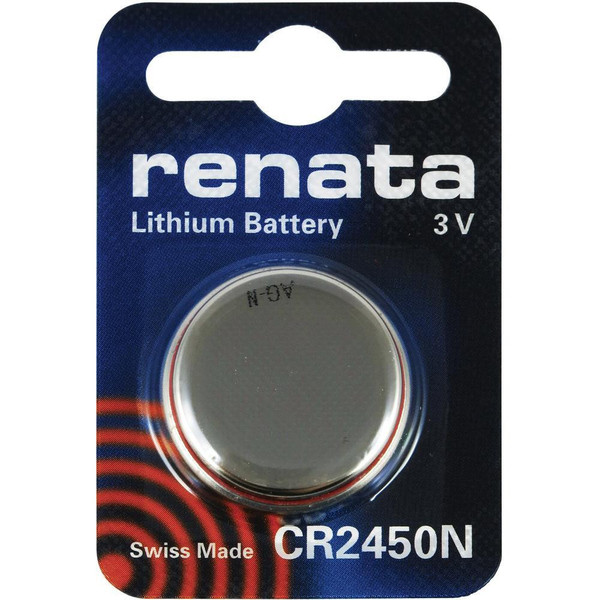 Renata CR2450N 3V Lithium Coin Battery 50 Pack FREE SHIPPING