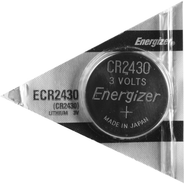 Energizer CR2430 3V Lithium Coin Battery 5 Pack FREE SHIPPING