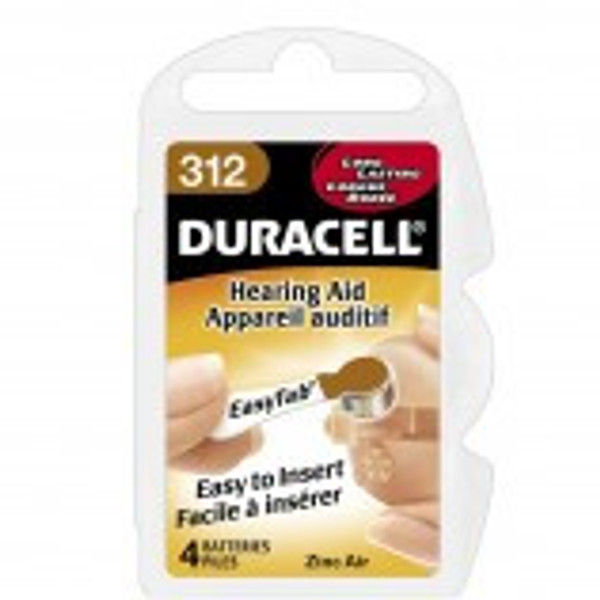 Duracell 120 PACK Duracell Activair Hearing Aid Batteries Size 312 - 20 Wheels of 6 FREE SHIPPING