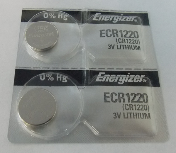 Energizer CR1220 3V Lithium Coin Battery - 2 Pack FREE SHIPPING
