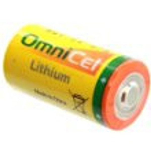 OmniCel C ER26500HD Size 3.6V Lithium Battery HIGH DRAIN w/Standard Contacts