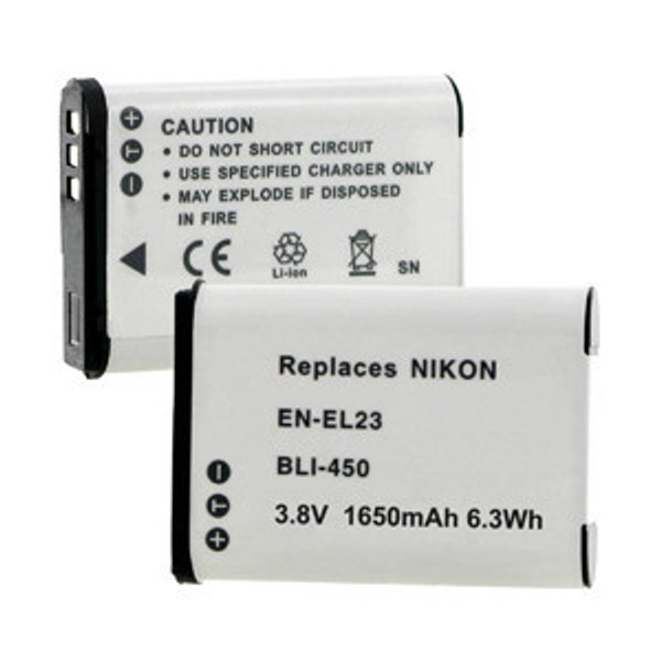 Nikon NIKON EN-EL23 3.8V 1650MAH Digital Battery FREE SHIPPING