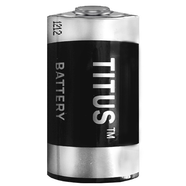 Titus 1/2 AA Size 3.6V ER14250M High Energy Lithium Battery 4 Pack Free Shipping