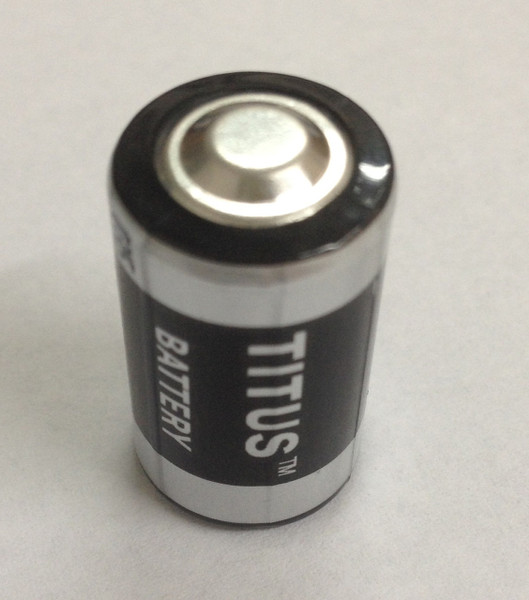 Titus 1/2 AA Size 3.6V ER14250MT High Energy Lithium Battery with Solder Tabs - 4 Pack Free Shipping