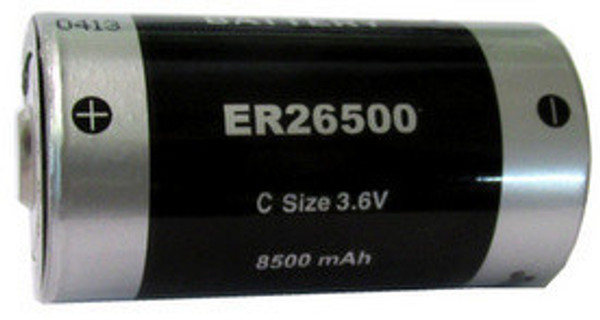 Titus C Size 3.6V ER26500T Lithium Battery with Solder Tabs - 4 Pack Free Shipping