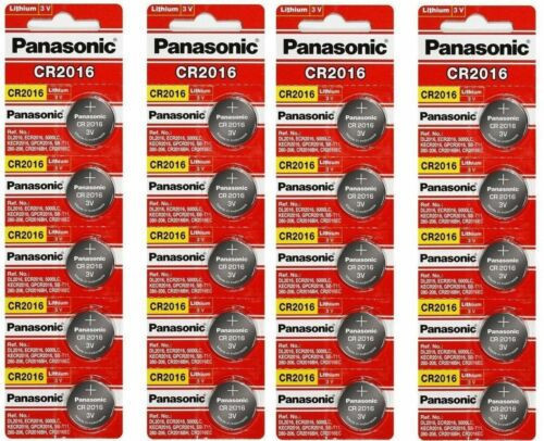  Panasonic CR1216 3V Lithium Coin Battery - 20 Pack + FREE SHIPPING! 