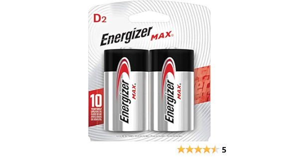  Energizer Max Alkaline D Size Batteries E95VP - 8 Pack + FREE SHIPPING! 