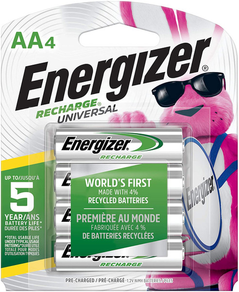Energizer AA Rechargeable NiMH Batteries 2300 mAh - 16 Pack FREE SHIPPING