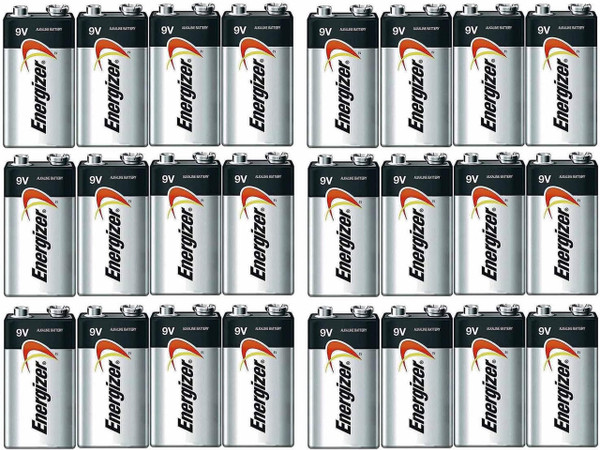  Energizer MAX 9V Retail Pack 24 ct. + FREE SHIPPING! 