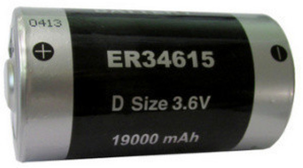  Titus D Size 3.6V ER34615 Lithium Battery - 10 Pack + Free Shipping! 