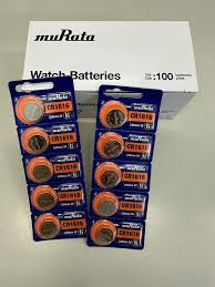  Sony Murata CR1616 Coin Battery - 100 Pack + FREE SHIPPING! 