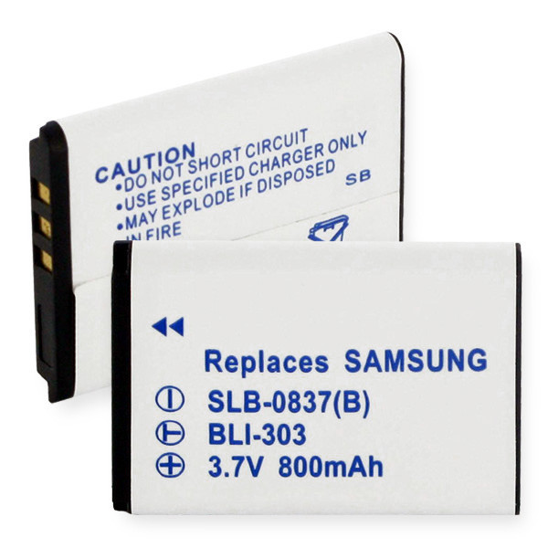 BBW SAMSUNG 0837B LI-ION 800mAh Video Battery