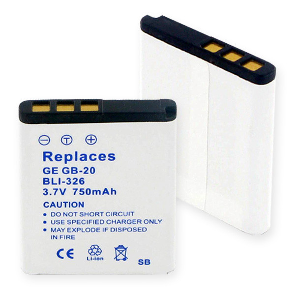 GE GB-20 LI-ION 750mAh Video Battery