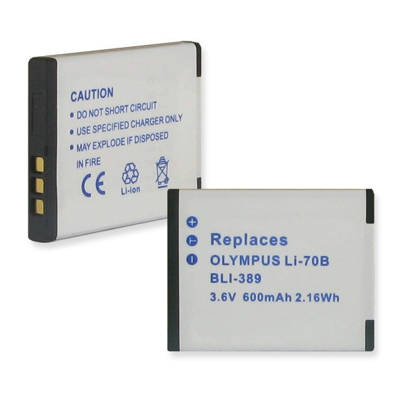 OLYMPUS Li-70B 3.6V 600MAH Digital Battery
