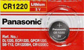 Panasonic CR1220 3V Lithium Coin Battery