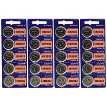 Murata CR2032 Battery 3V Lithium Coin Cell - Replaces Sony CR2032 (2  Batteries)