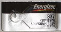 Energizer 337 - SR416 Silver Oxide Button Battery 1.55V